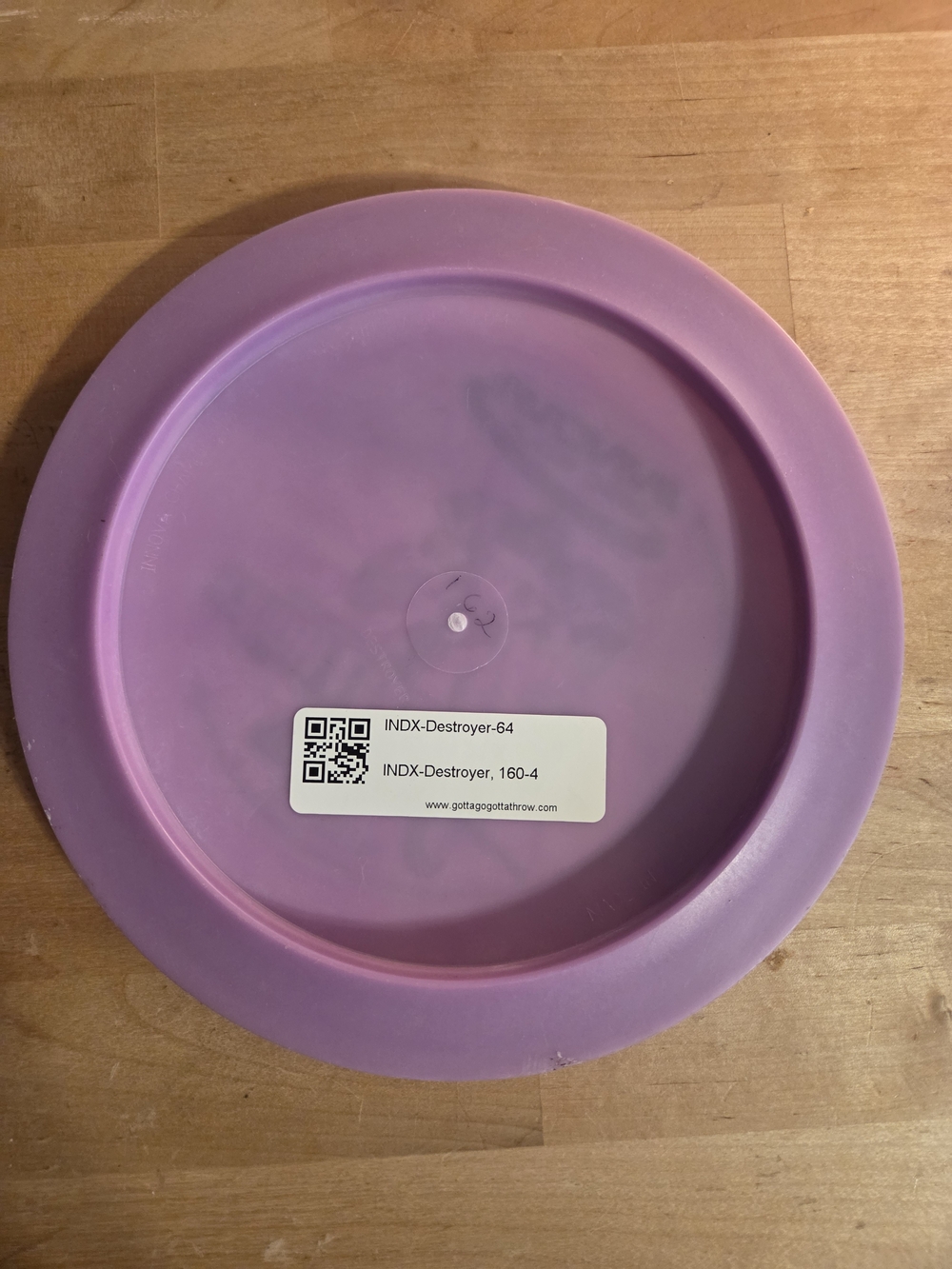 Destroyer Distance Driver Disc — Purple - Picture 2 of 2